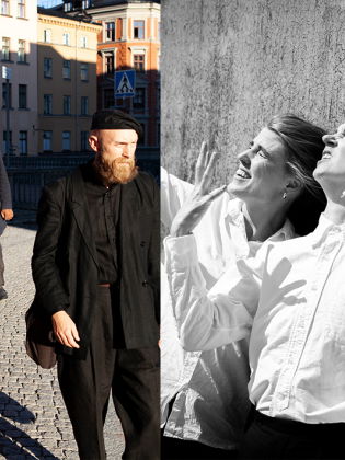 Ett collage av olika personer