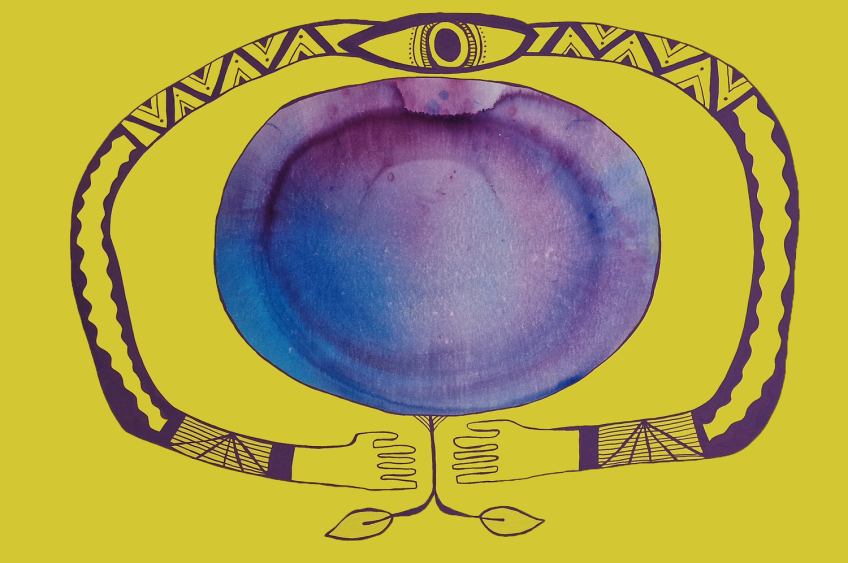 målning Saba Tadele