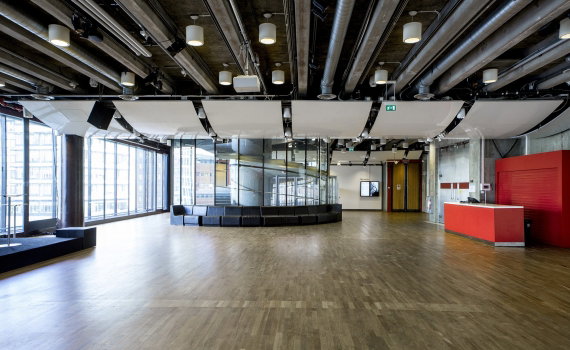 Foajé 3 i Kulturhuset. 