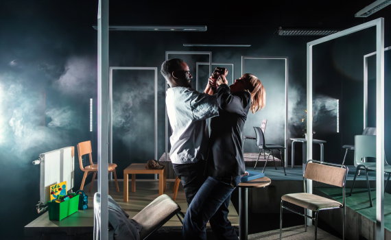 Sharmarke Elmi och Karin Foladi