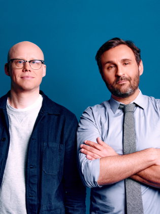 Micke Sjödell och Johar Bendjelloul 