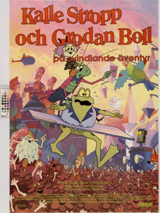 Kalle Stropp och Grodan Boll på svindlande äventyr (1991)